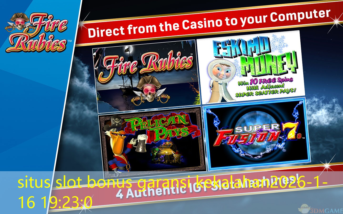 situs slot bonus garansi kekalahan