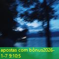 apostas com bônus